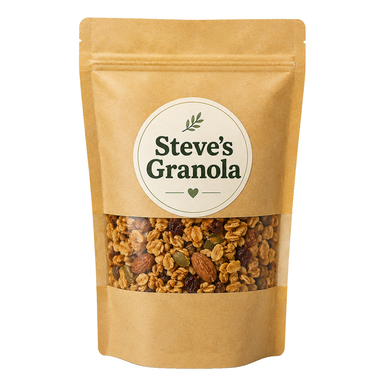 Steve's Granola bag