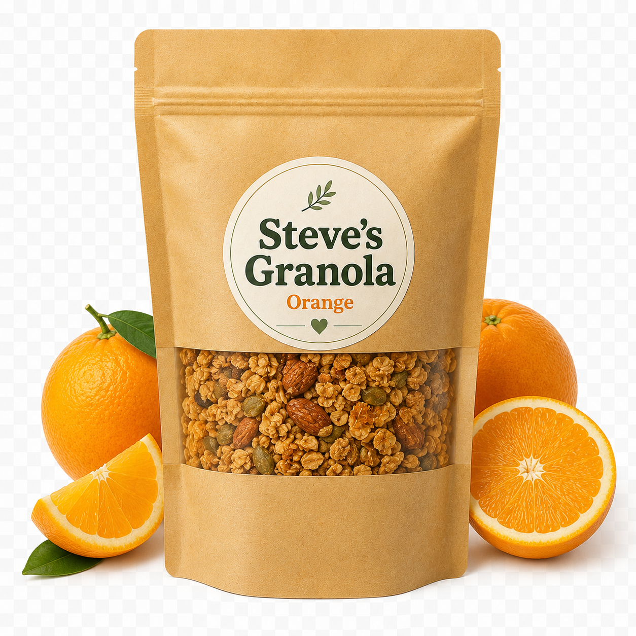 Orange granola